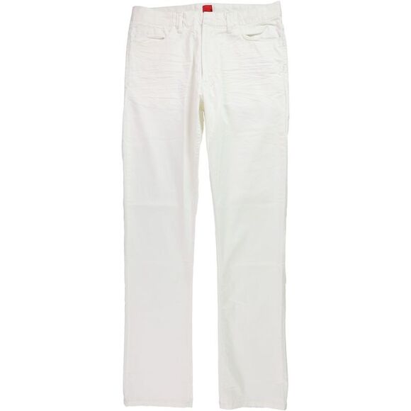 Rogue State Mens Solid Casual Trouser Pants, White, NWT - Picture 1 of 1